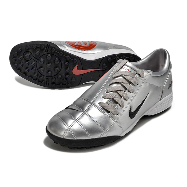Nike Total 90 III Silver Black and Red TF