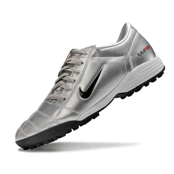 Nike Total 90 III Silver Black and Red TF