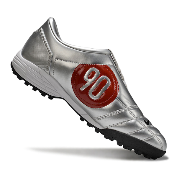 Nike Total 90 III Silver Black and Red TF