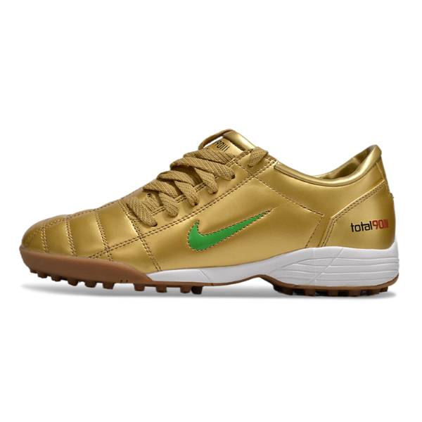 Nike Total 90 III TF Gold and Green