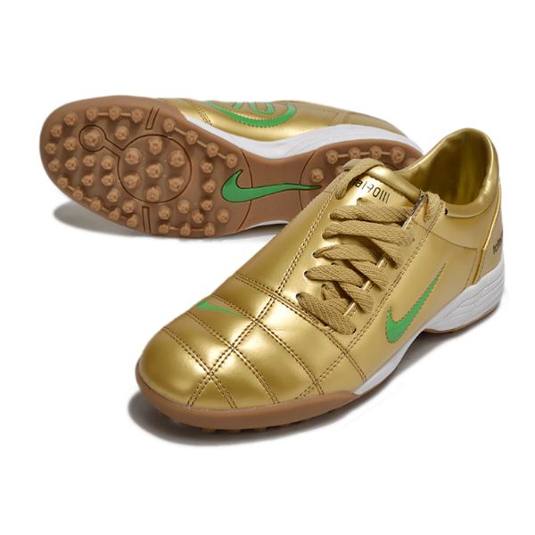 Nike Total 90 III TF Gold and Green