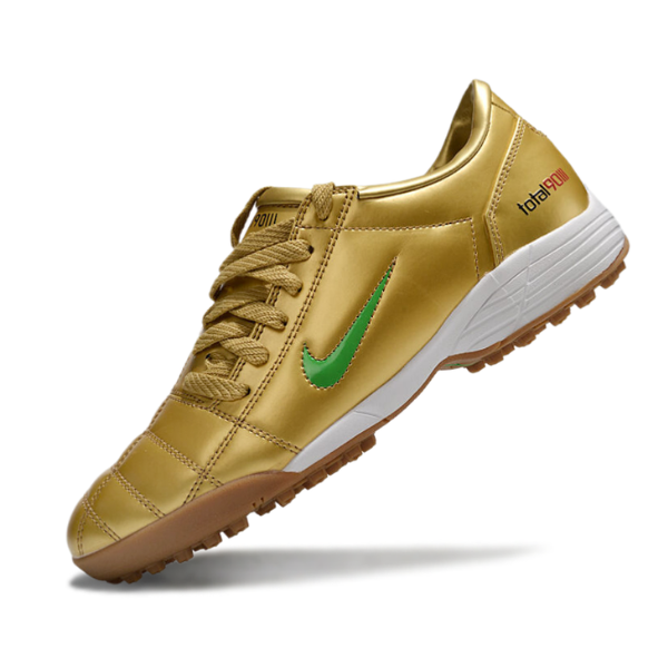 Nike Total 90 III TF Gold and Green