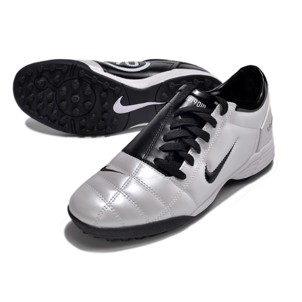 Nike Total 90 III Silver and Black TF