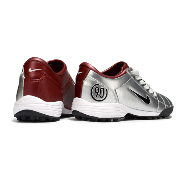 Nike Total 90 III TF Silver and Dark Red