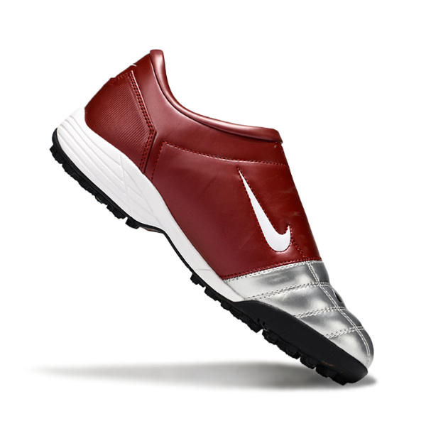 Nike Total 90 III TF Silver and Dark Red
