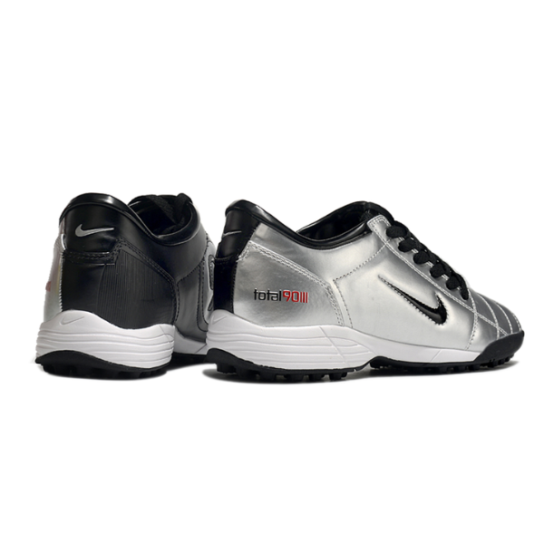 Nike Total 90 III Silver and Black TF