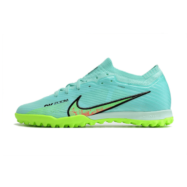Nike Zoom Mercurial Vapor 15 Elite Light Green and Blue TF