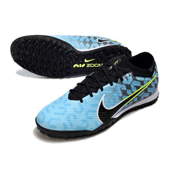 Nike Zoom Mercurial Vapor 15 Elite Light Blue and Black TF