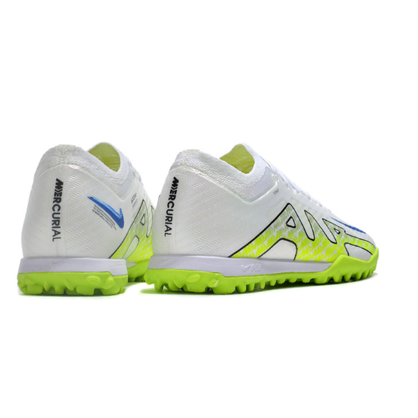 Nike Zoom Mercurial Vapor 15 Elite White and Green TF