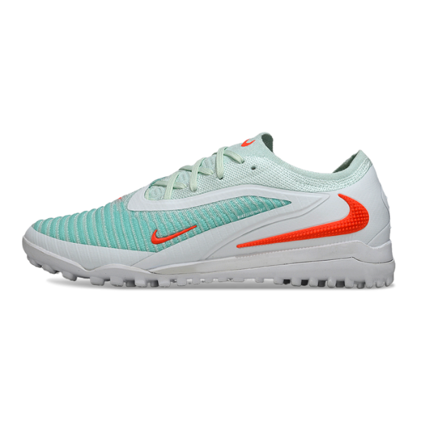 Nike Phantom 6 Elite Light Blue and White TF