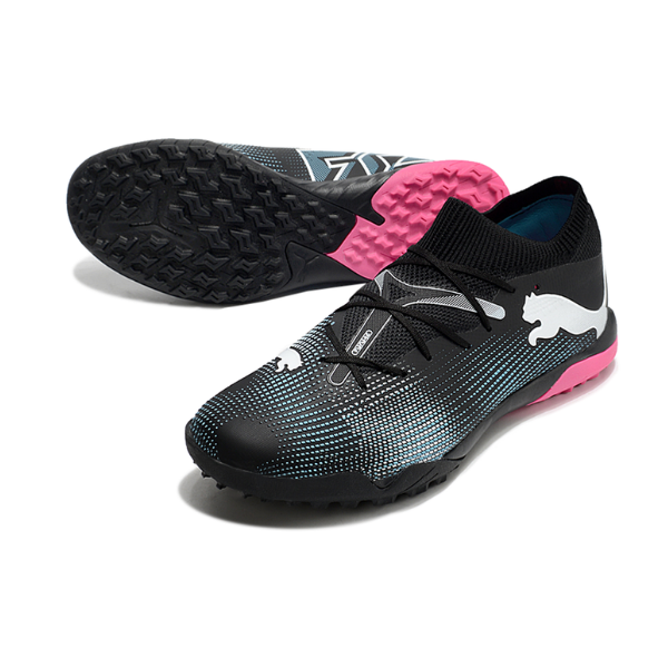 Puma Future 7 Black Blue and Pink TF