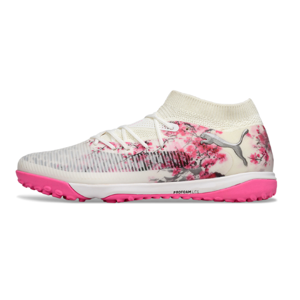 Puma Future 8 White and Pink TF