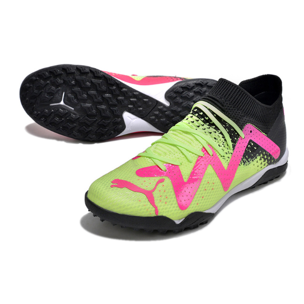 Puma Future Ultimate Green and Pink TF