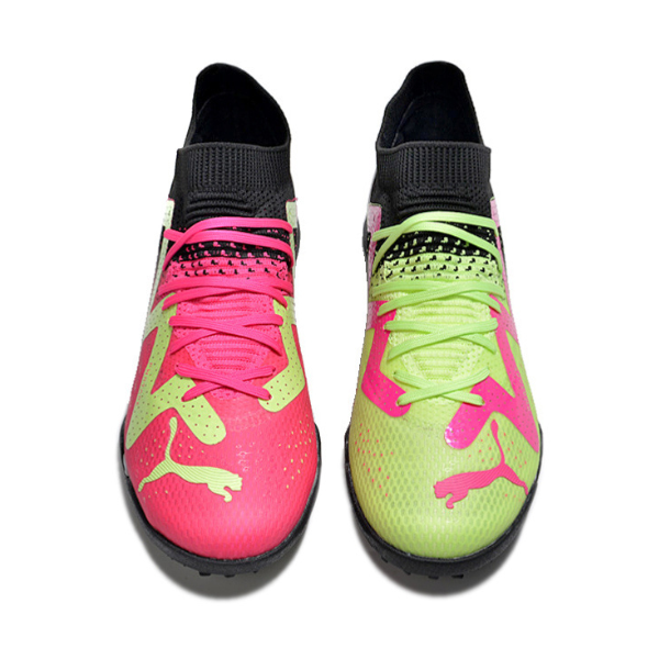 Puma Future Ultimate Green and Pink TF