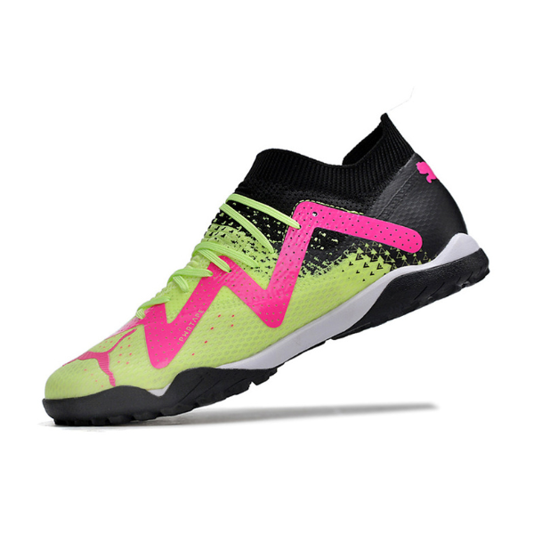 Puma Future Ultimate Green and Pink TF