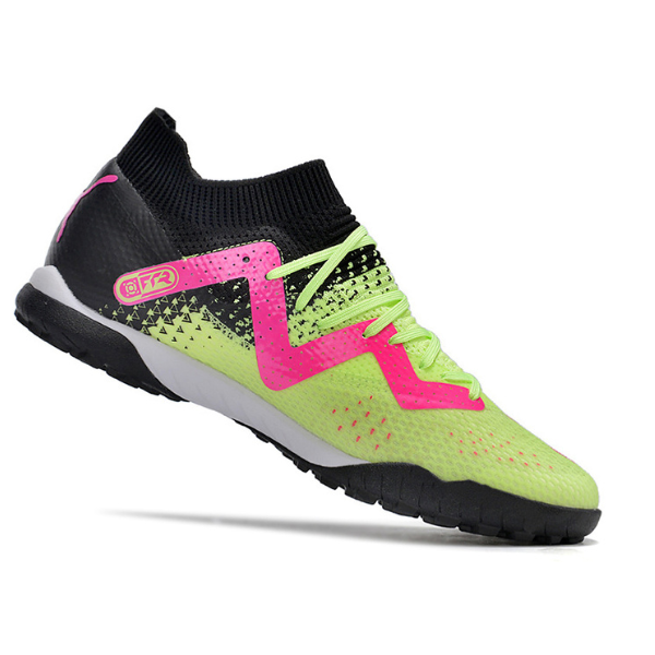 Puma Future Ultimate Green and Pink TF
