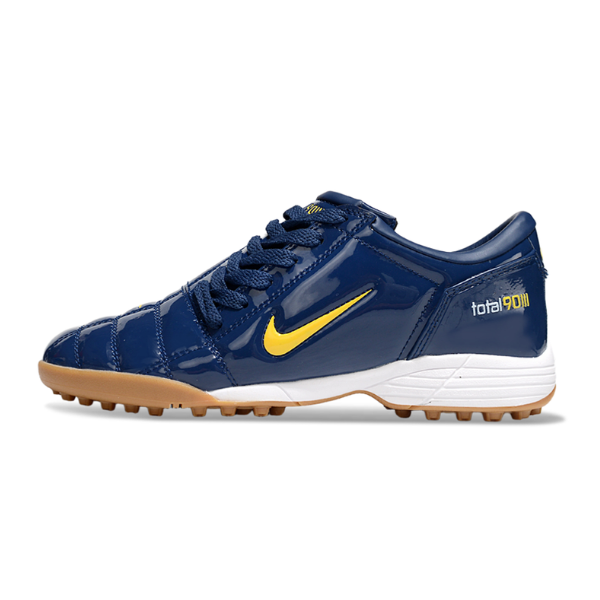 Nike Total 90 III TF Dark Blue and Yellow