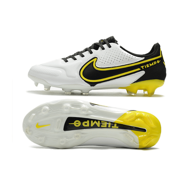 Nike Tiempo Legend 9 Elite Yellow and Black FG