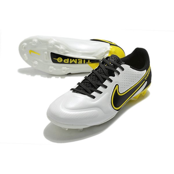Nike Tiempo Legend 9 Elite Yellow and Black FG