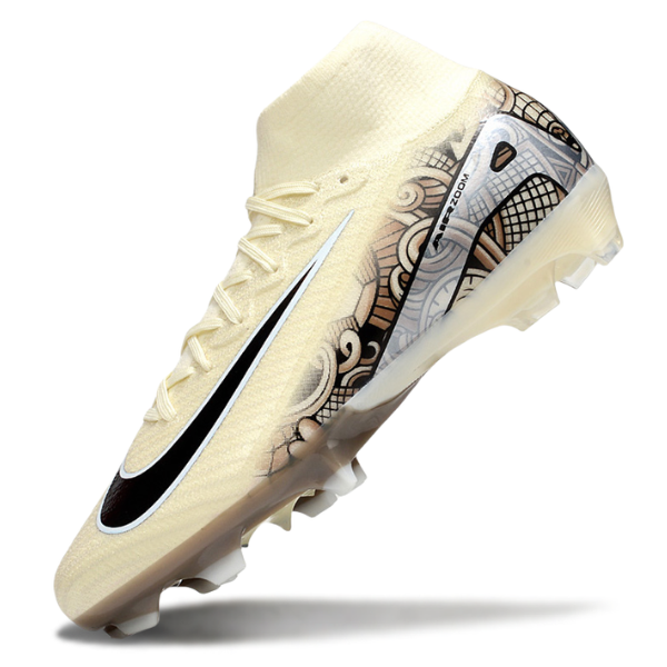 Nike Air Zoom Mercurial Superfly 10 Elite Beige FG Kids