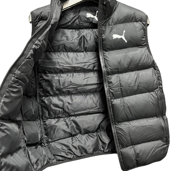 Puma Black Puffer Vest