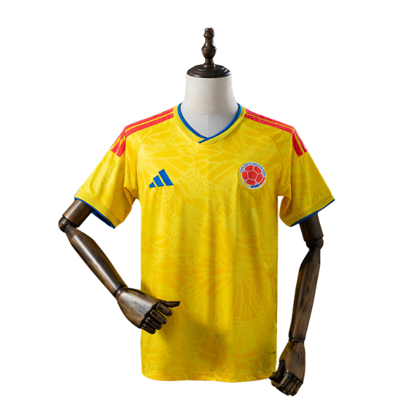 Colombia Adidas 2026 Home Fan Version Football T-Shirt
