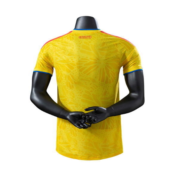 Colombia Adidas 2026 Home Player Version Football T-Shirt