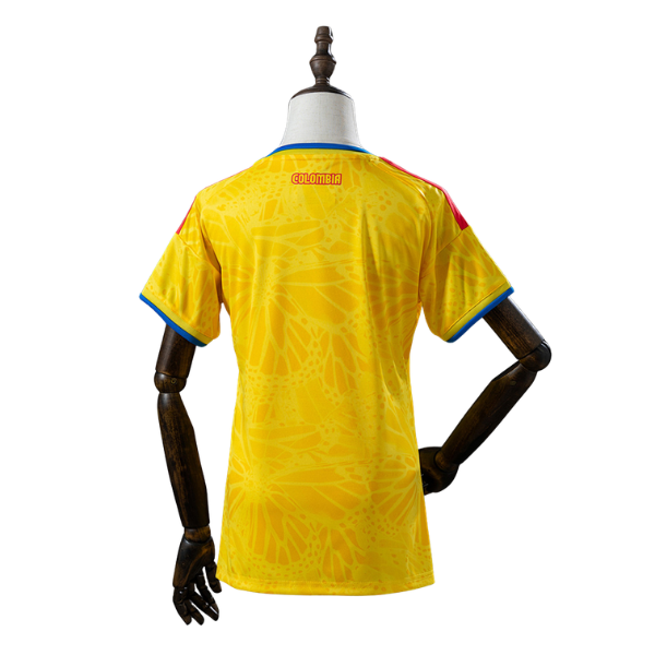 Colombia Adidas 2026 Home Woman Version Football T-Shirt