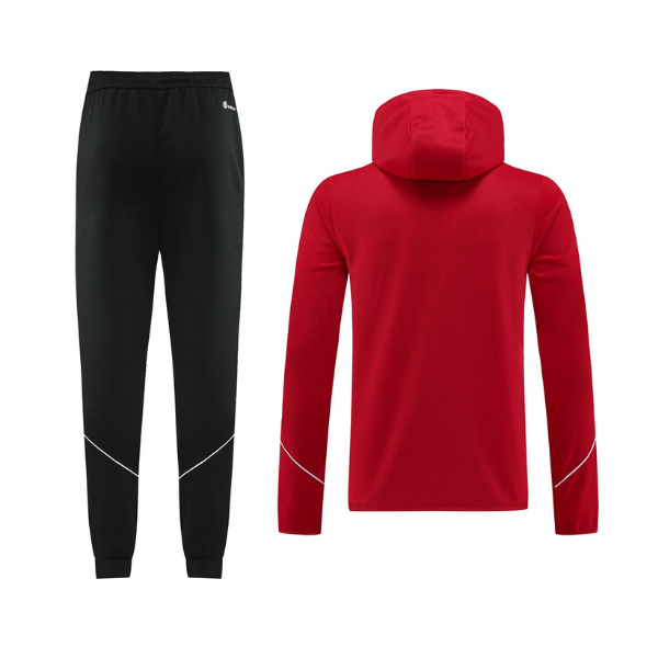 Adidas Cold Red and Black Set Coat and Pants