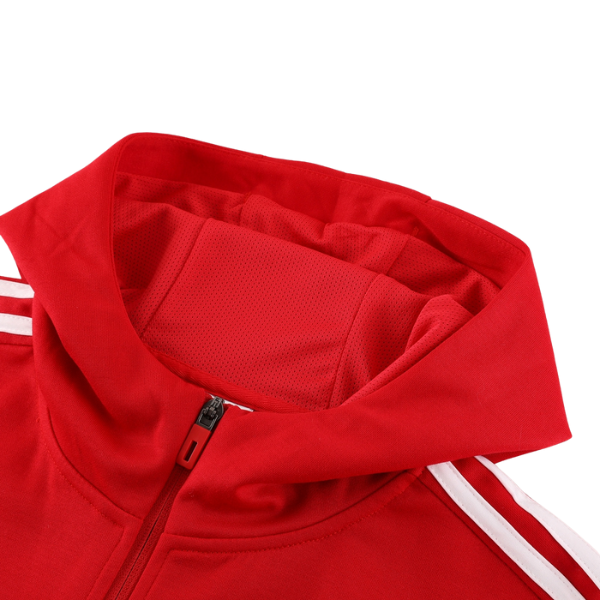 Adidas Cold Red and Black Set Coat and Pants