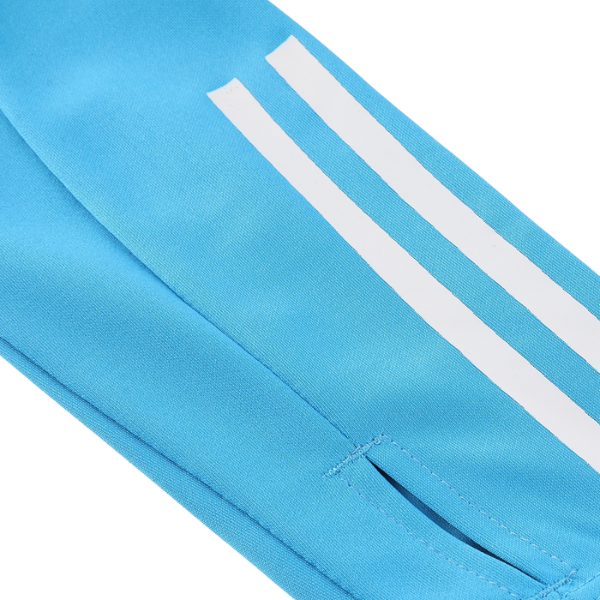 Adidas Blue Cold Set Quarter-Zip Top and Pants