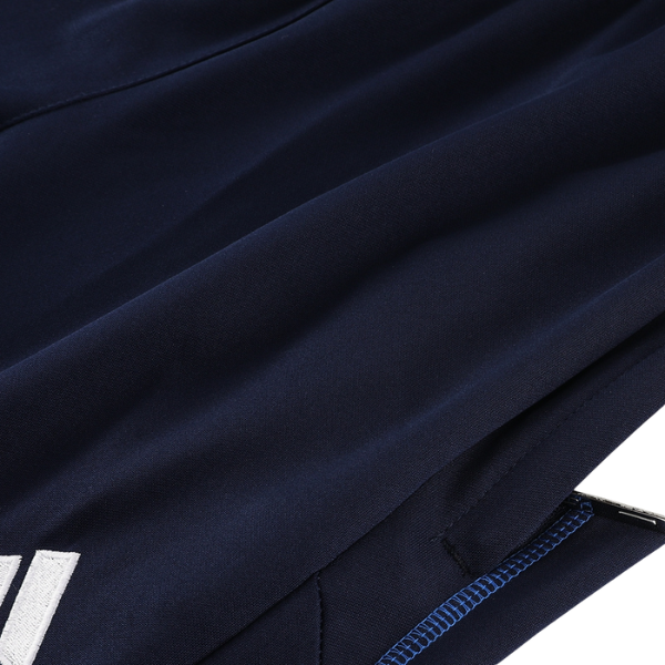 Adidas Blue Cold Set Quarter-Zip Top and Pants