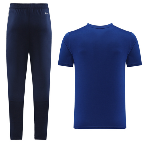 Adidas Blue Training Set T-Shirt and Pants