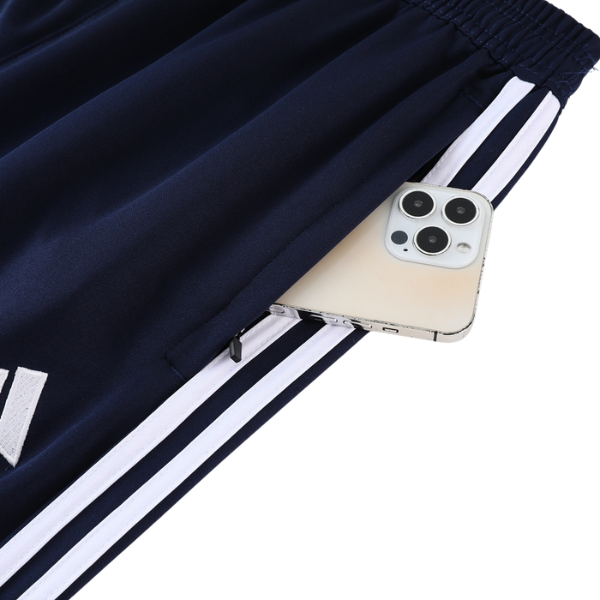 Adidas Training Set Dark Blue Training Set T-Shirt and Pants