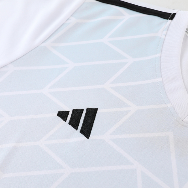 Adidas White Training Set T-Shirt and Pants