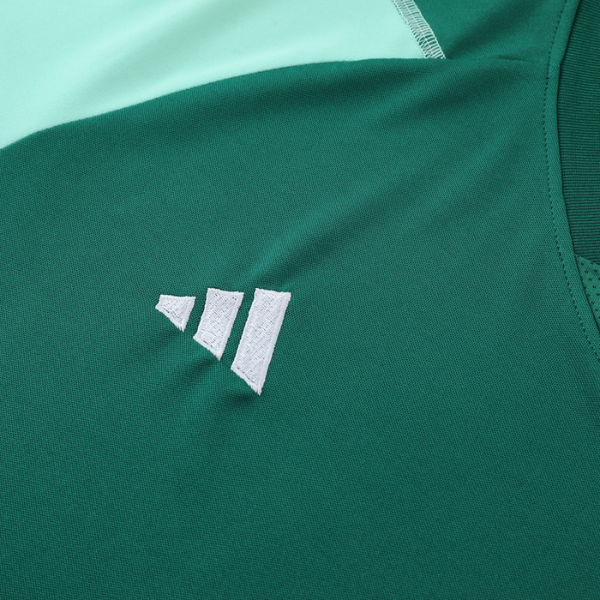 Adidas Green Black Training Set T-Shirt and Pants