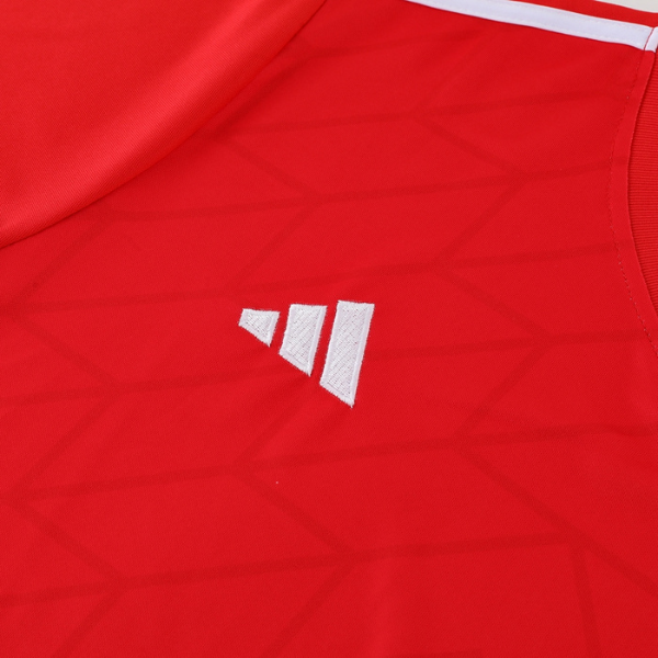 Adidas Red Training Set T-Shirt and Pants