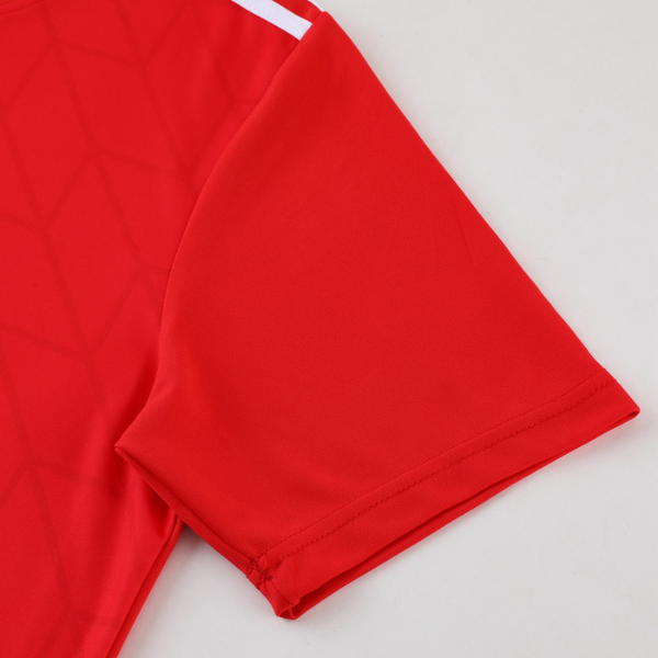 Adidas Red Training Set T-Shirt and Pants