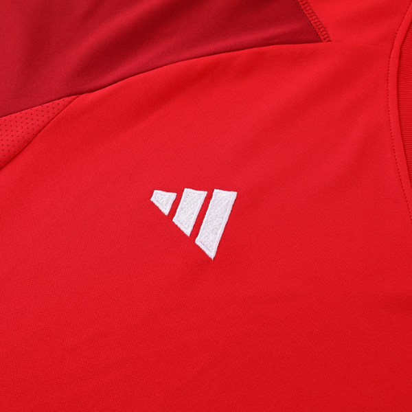 Adidas Red Training Set T-Shirt and Pants