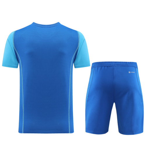 Adidas Light Blue Training Set T-Shirt and Shorts