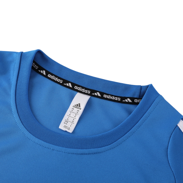 Adidas Light Blue Training Set T-Shirt and Shorts