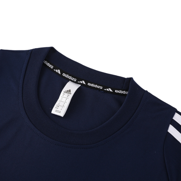 Adidas Dark Blue Training Set T-Shirt and Shorts