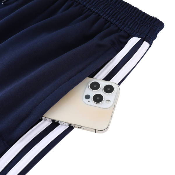 Adidas Dark Blue Training Set T-Shirt and Shorts