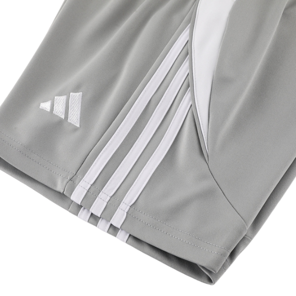 Adidas Grey and White Training Set T-Shirt and Shorts