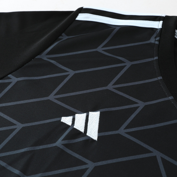 Adidas Black Training Set T-Shirt and Shorts