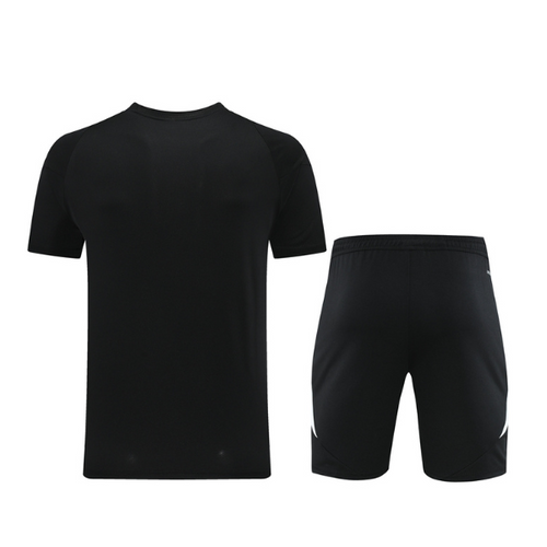 Adidas Black and White Training Set T-Shirt and Shorts