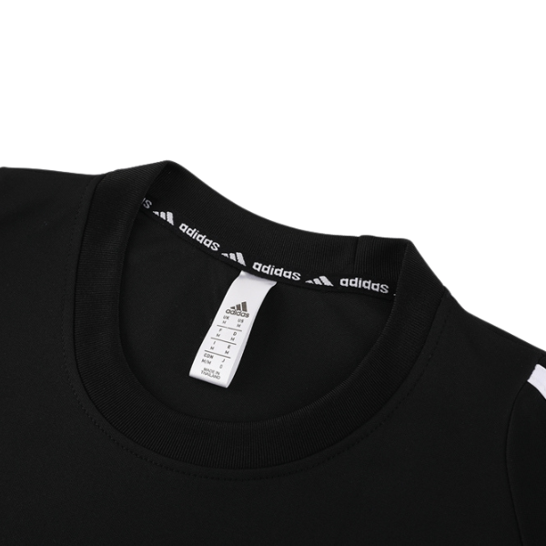 Adidas Black and White Training Set T-Shirt and Shorts