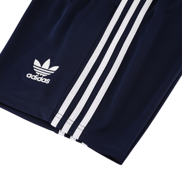 Adidas Dark Blue Training Set T-Shirt and Shorts