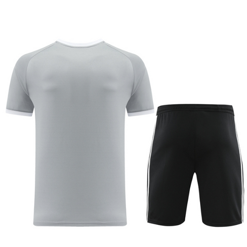 Adidas Grey Training Set T-Shirt and Shorts