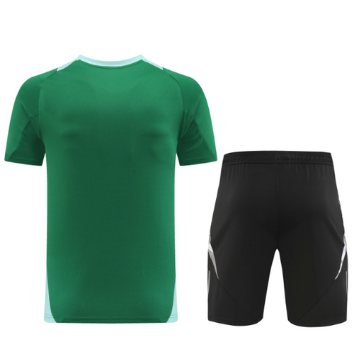 Adidas Green Training Set T-Shirt and Shorts